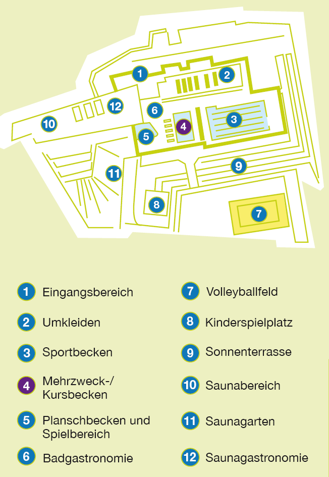 Lageplan Freizeitbad Molzberg